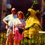 Next, Carol and I and mom to Disney World.