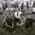 Cub Scout trip to Fort Dix, May, 1960.