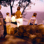 Bear Mountain State Park, bridge, my Toffey's family and grand parents - Top!