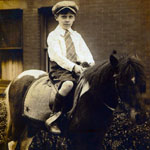 "Little Bill" Toffey a 5 years old, and pony in tow!