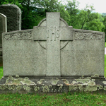 Town grave: Abraham Akin Toffey, 1823 - 1881. Wife, Ann Toffey, d: 1881