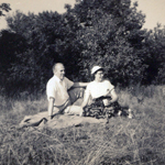 My dad, William, Dorothy, canera, circa, 1948.