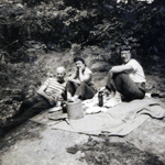 My dad, William, Dorothy, two-mommy, two-daddy, canera, circa, 1948.