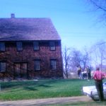 Friends Meeting House and Toffey's, circa 1968.