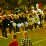 High School Bands- bass drums,