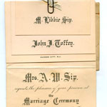 Civil War, John J. Toffey, two-bullet wounds